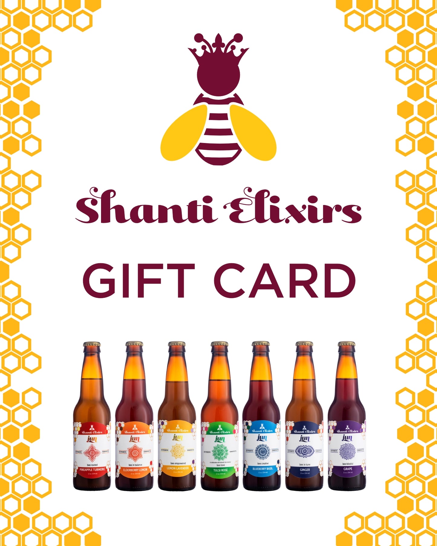 Shanti Elixirs Gift Card - Bee Delighted!